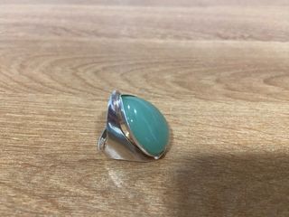 Lote bisutería plata espiral y hojas