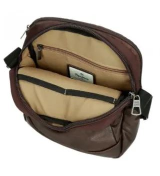 Pepe Jeans Horley Bandolera Marrón 17x22x6 cms