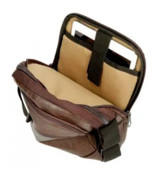 Pepe Jeans Horley Bandolera Marrón 17x22x6 cms