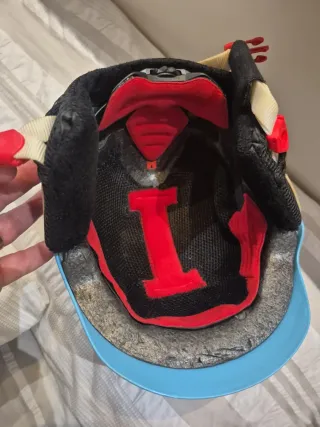 Casco de esquí infantil azul