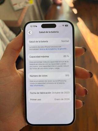 iPhone 15 128GB Blanco