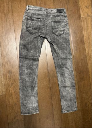 Pantalones grises Bershka