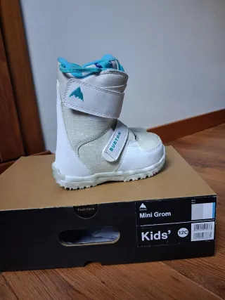 Botas Snowboard Burton Mini Grom Niños 12C