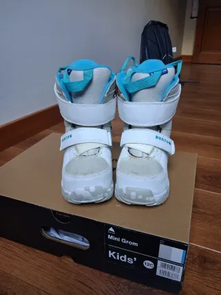 Botas Snowboard Burton Mini Grom Niños 12C