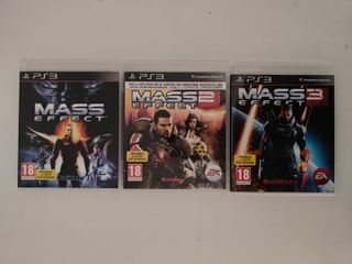 Mass Effect Trilogía PS3