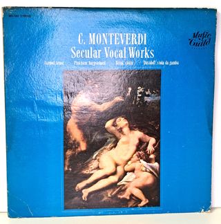 C. Monteverdi - Secular Vocal Works - MS-109