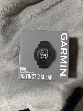 Reloj Garmin Instinct 2 Tactical Solar Negro