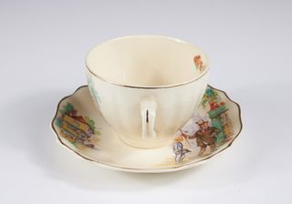 Set 6 Tazze + Piattini J&G Sunshine anni '30