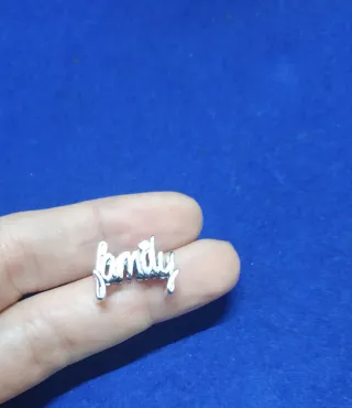 Charm Familia Amor Plata Pulsera Pandora o collar