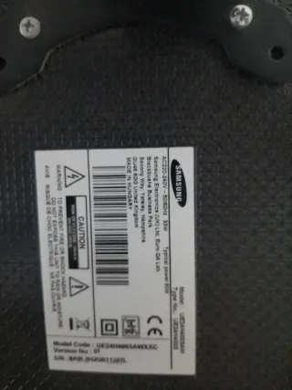 Samsung TV 24 + Soporte Pared