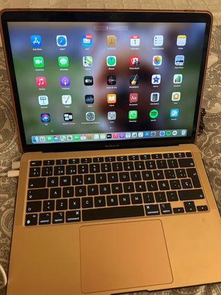 MacBook Air M1 Rose Gold Glitter