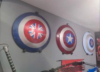 Soporte Pared Escudo Capitán América