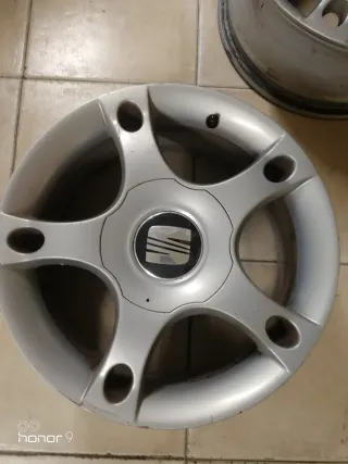 2 Llantas 16" 5x100 Seat León 1M / TOLEDO MK2