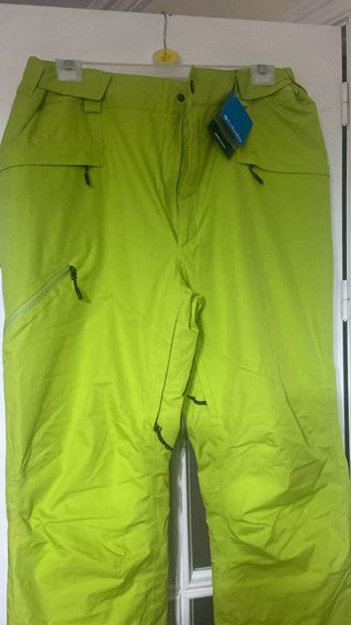 Pantalón de esquí Columbia verde