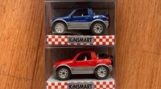 6 Coches a escala 1:72 KINSMART
