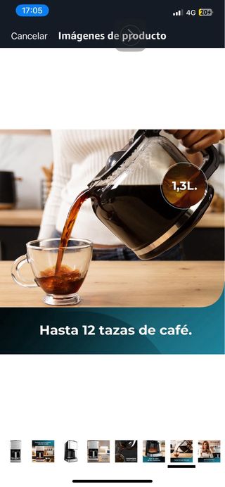 Cafetera Cecotec NUEVA Coffee 56 Heat