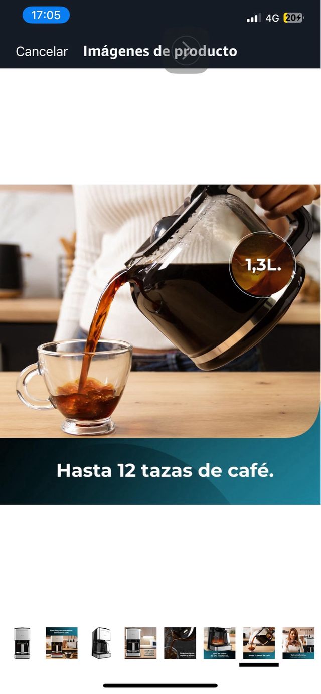 Cafetera Cecotec NUEVA Coffee 56 Heat