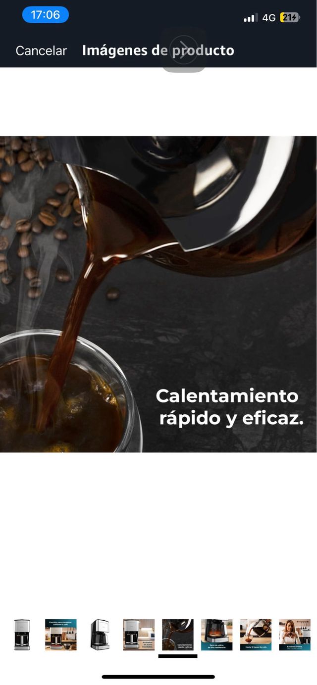 Cafetera Cecotec NUEVA Coffee 56 Heat