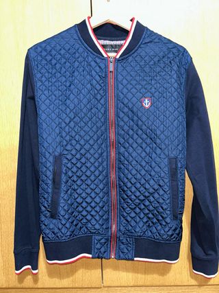 Chaqueta Zara hombre “entretiempo” azul marino