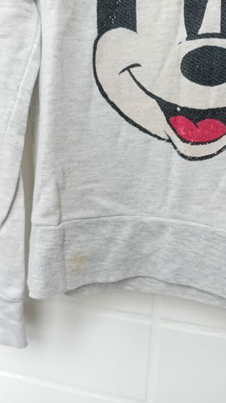 Sudadera Mickey Mouse Gris y Negra