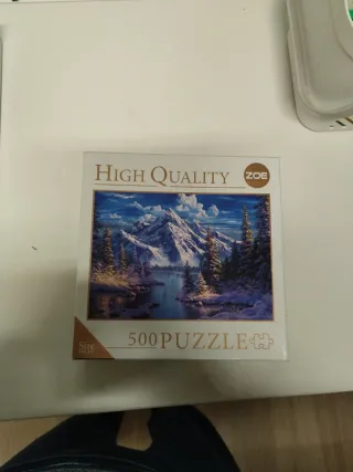Puzzle 500 piezas paisaje montaña