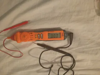 Multímetro Digital Naranja