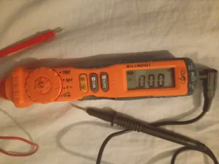 Multímetro Digital Naranja