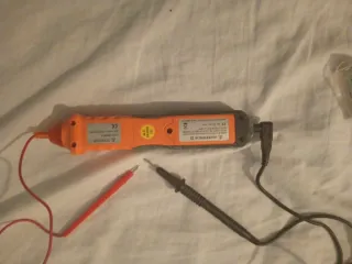 Multímetro Digital Naranja