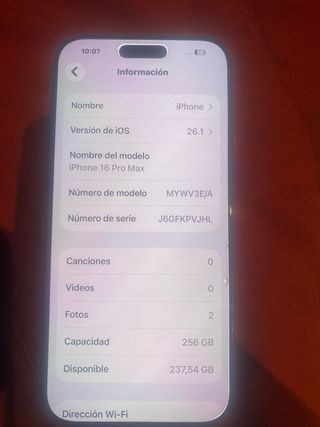 iPhone 16 Pro Max Gris