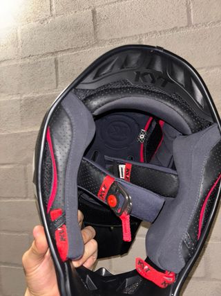 Casco KYT Enduro Skyhawk Hi-Fly Talla M / Casco mo