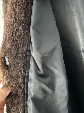 Abrigo de piel auténtica de la Peletería Morales