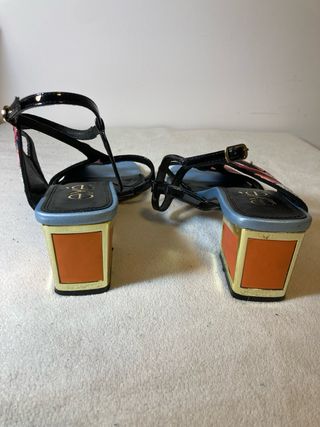 Sandalias Peces Tacón 6.5cm