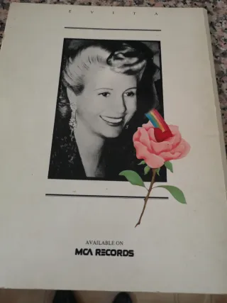 Evita Musical Completo Partitura Piano