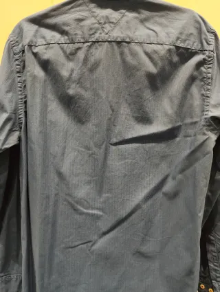 Camisa Tommy Hilfiger Azul Hombre