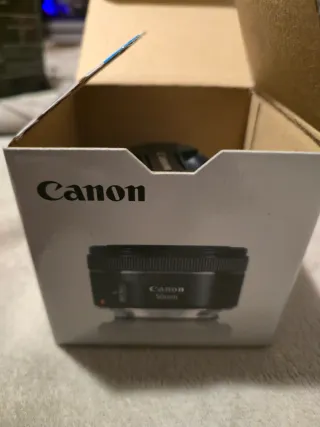 Canon EF 50mm f/1.8 STM Objetivo Cámara +regalo