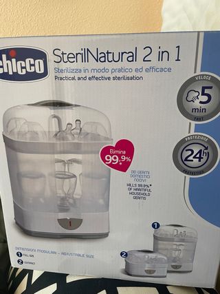 Esterilizador Chicco SterilNatural 2 en 1