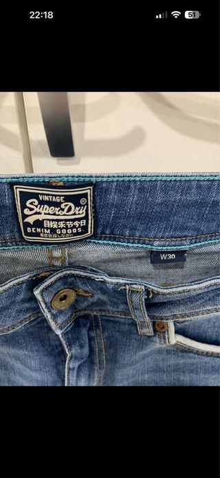 Bermudas Superdry Azules