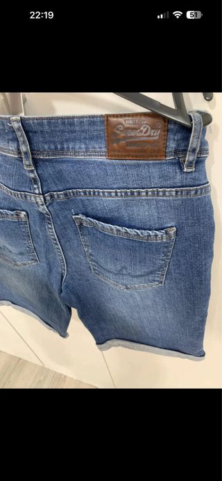 Bermudas Superdry Azules