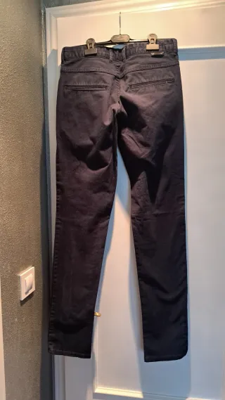 Pantalón chino ZARA azul