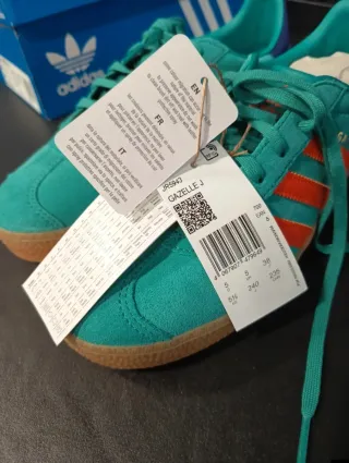 Adidas Gazelle Turquesa NUEVAS Con Etiquetas
