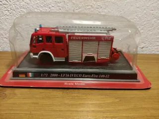 Modellino Vigili del Fuoco Iveco Euro-Fire 140-12