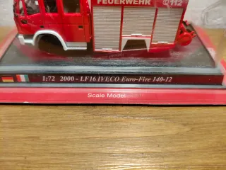 Modellino Vigili del Fuoco Iveco Euro-Fire 140-12
