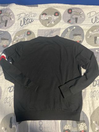 Sudadera Lacoste Negra Talla XS