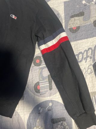 Sudadera Lacoste Negra Talla XS