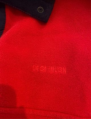 Pack 2 Polares Decathlon Negro y Rojo