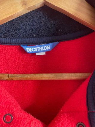 Pack 2 Polares Decathlon Negro y Rojo