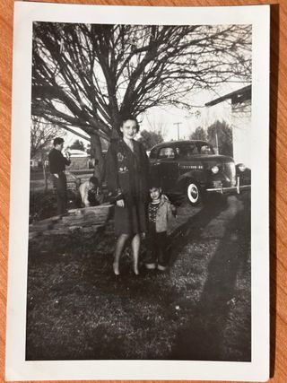 Foto antigua americana años 50-60