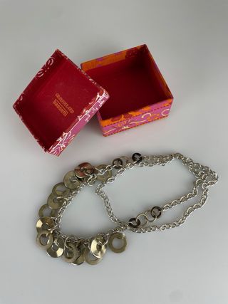 Collana colore Argento e Nero