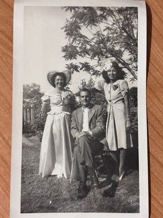 Foto antigua americana años 50-60