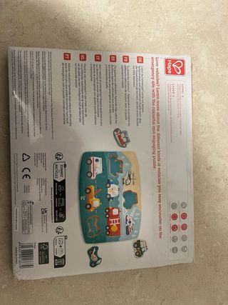 Puzzle Incastro Hape Veicoli Emergenza